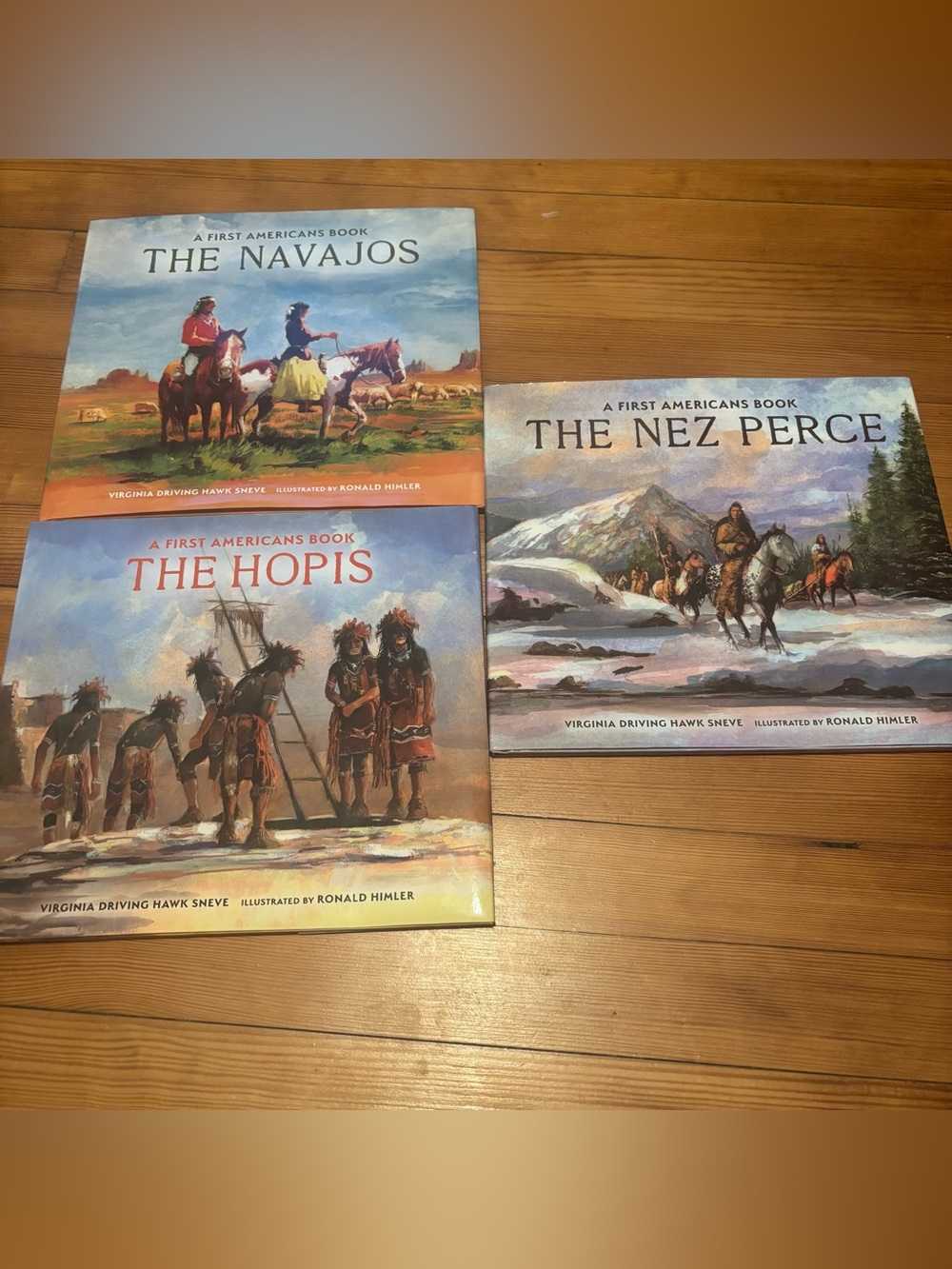 A First Americans Book Set of 3 - The Navajos, The Hopis, The Nez Perce